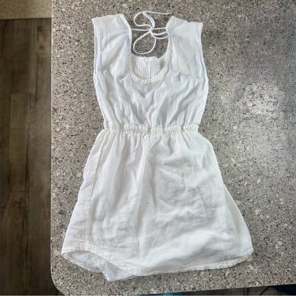 Hurley The Wolf Moon Dress - White - Size Small - Picture 2 of 11